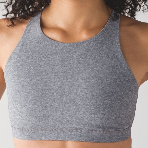 Lululemon Trinity Bra IIHeathered Slate Size 6